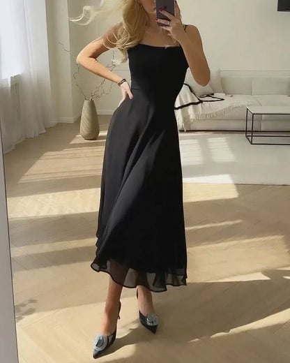 Miles - Robe en Chiffon avec Élégance Moderne