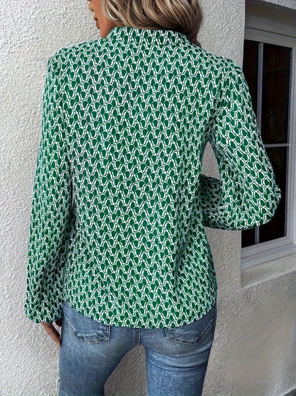 Harriet – Blouse à Motifs