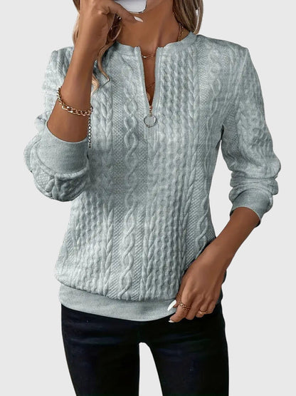 Nora™ | Pull zippé