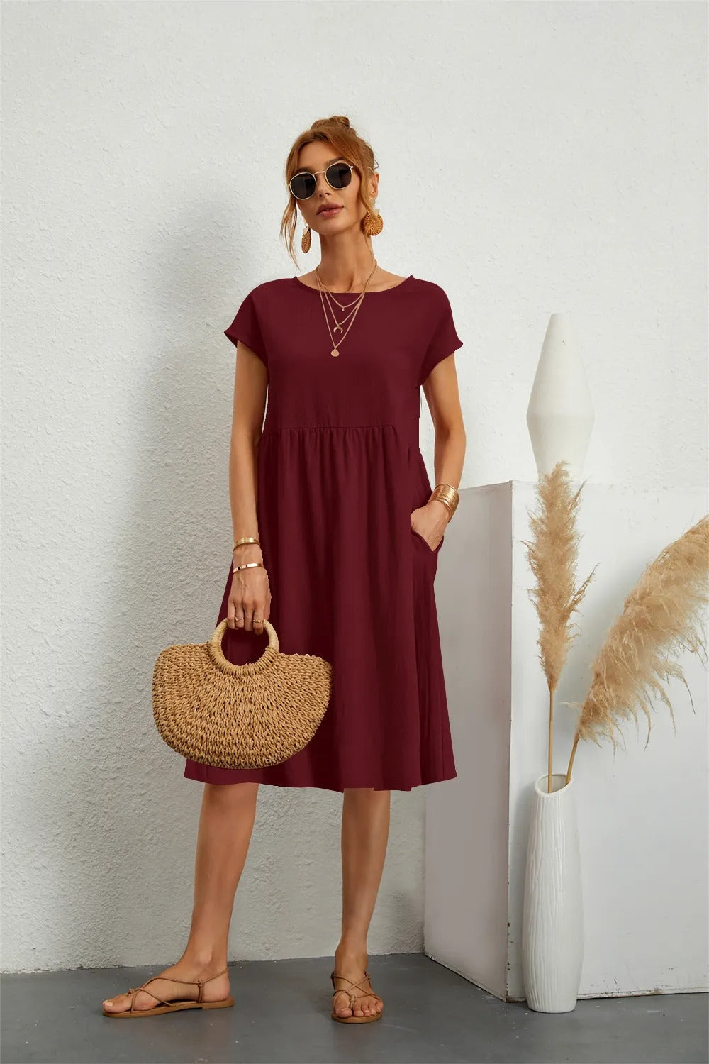 Rosa - Robe d'été décontractée pour femmes
