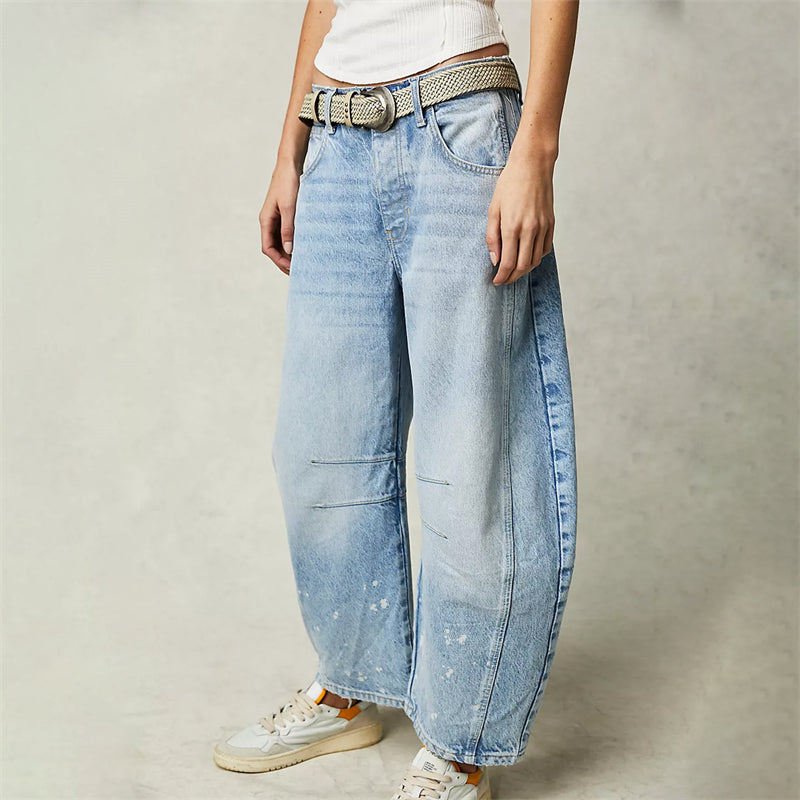 RILEY – JEANS RELAXÉS À LAVAGE VINTAGE