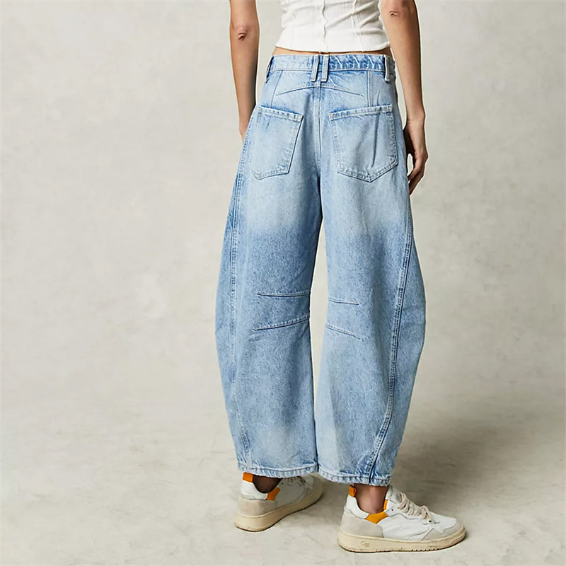RILEY – JEANS RELAXÉS À LAVAGE VINTAGE