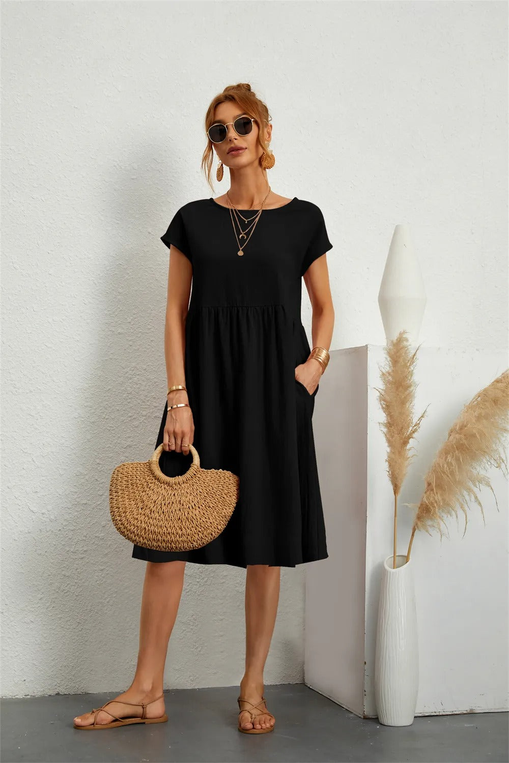 Rosa - Robe d'été décontractée pour femmes