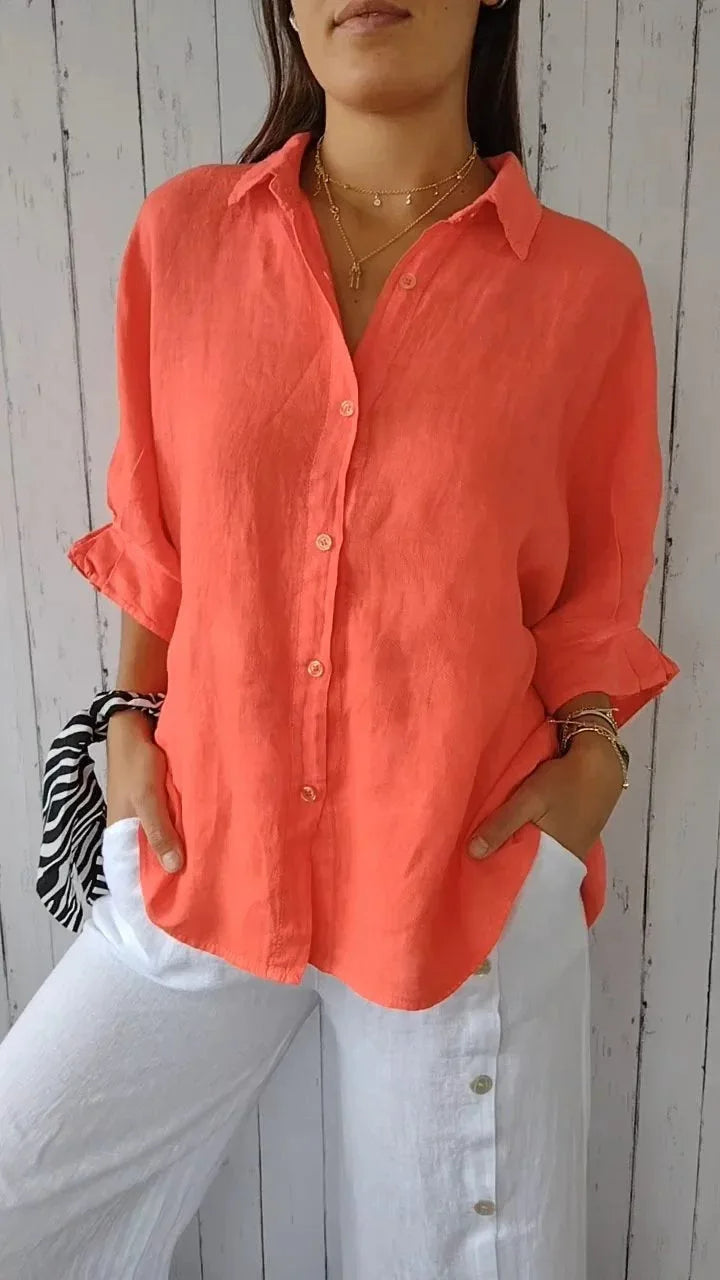 Bonnie – Chemise Boutonnée Décontractée