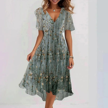 Yara | Robe Élégante aux Couleurs Vibrantes