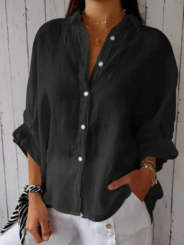 Bonnie – Chemise Boutonnée Décontractée
