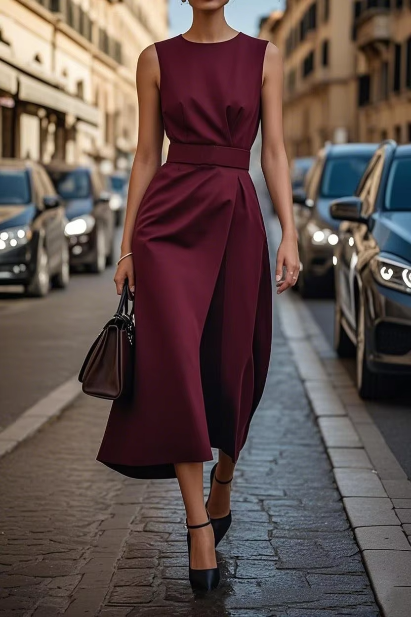 Sophia™ - Robe Longue Moderne