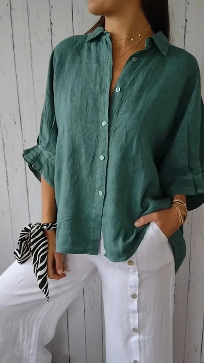 Bonnie – Chemise Boutonnée Décontractée