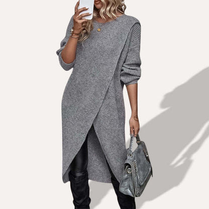Grace | Robe en Tricot de Pull qui Couvre le Ventre