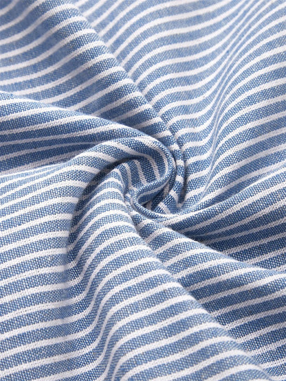 Robe à Rayures d'Été - Coupe Fluide et Élégante