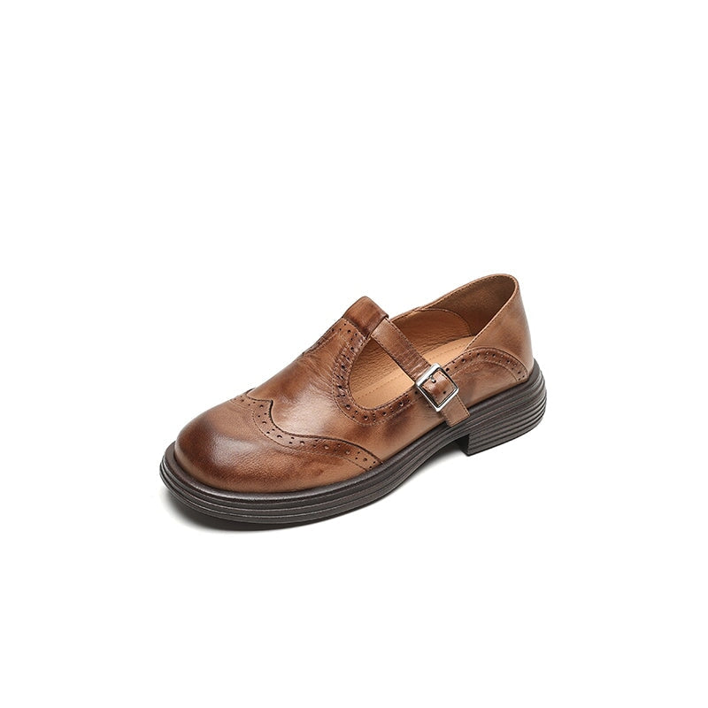 Mary Jane en Cuir Risla