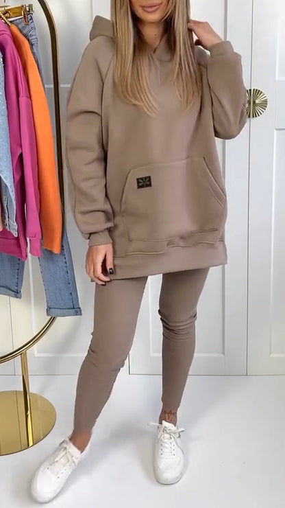Nerina | Ensemble Sweat à Capuche Décontracté et Leggings
