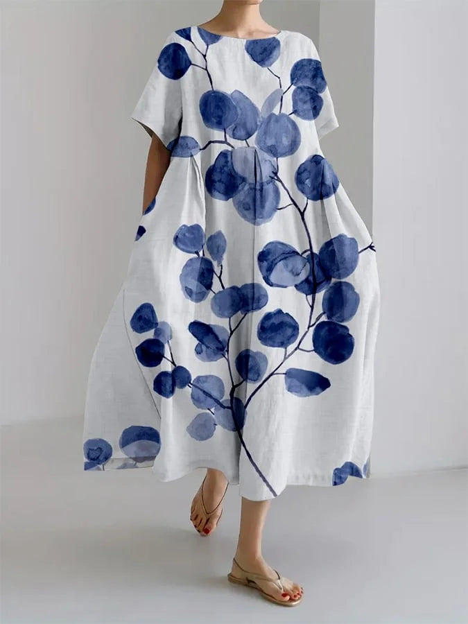 Mira - Robes Boho avec Fleurs Rétro