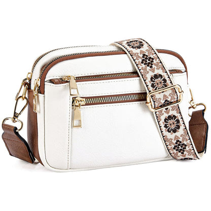 Erikka | Sac à bandoulière élégant avec bandoulière réglable à motifs