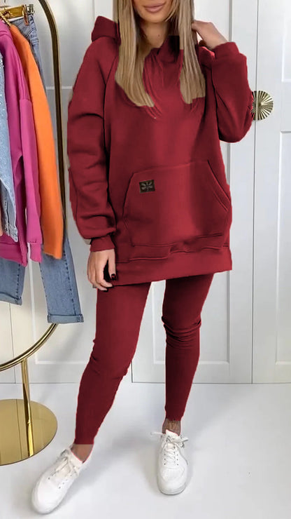 Nerina | Ensemble Sweat à Capuche Décontracté et Leggings