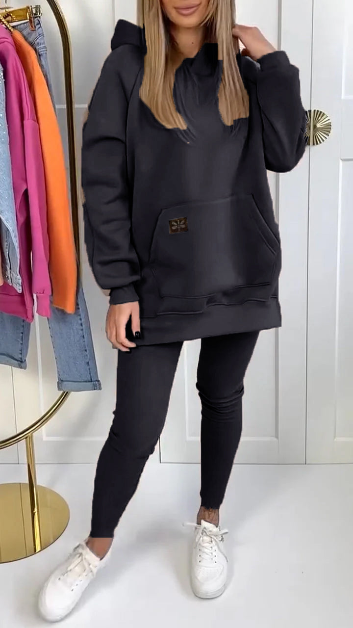 Nerina | Ensemble Sweat à Capuche Décontracté et Leggings