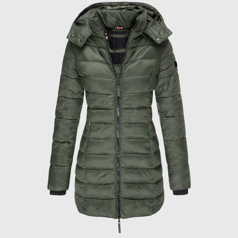 Justice | Manteau Long en Duvet