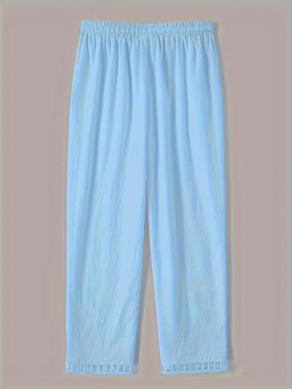 Wren – Pantalon court à taille décontractée avec bord contrasté