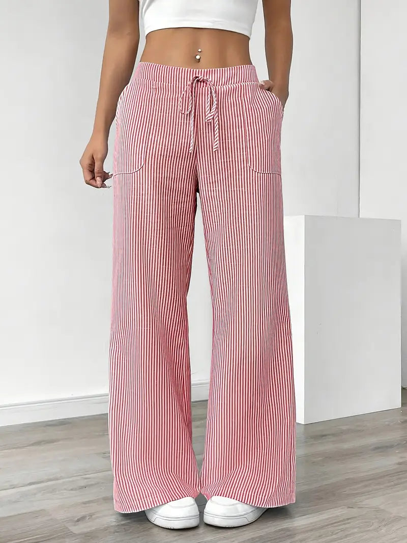 KARINA - PANTALONS RAYÉS ÉLÉGANTS