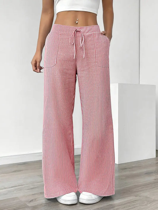 KARINA - PANTALONS RAYÉS ÉLÉGANTS