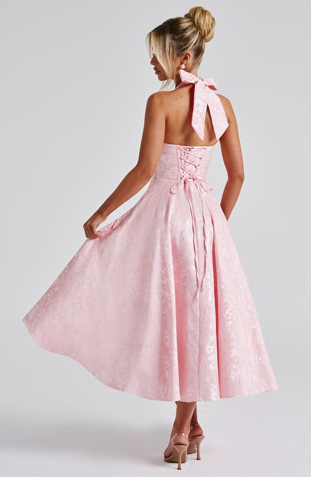 Eulalie - Robe à Dos Nu avec Décolleté en V Chic