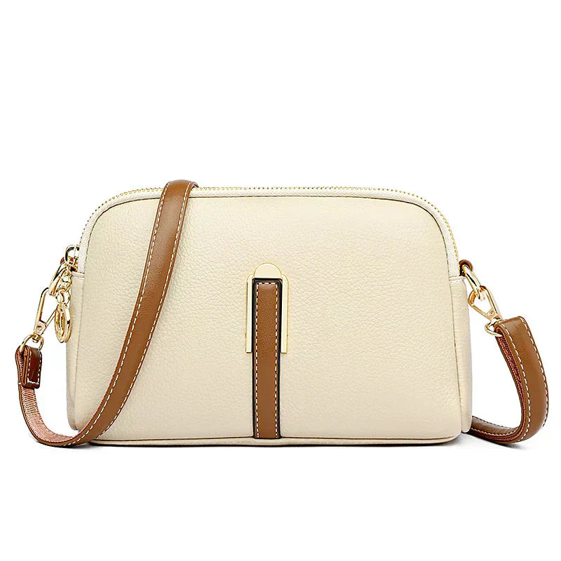 Pénélope | Sac à Bandoulière en Cuir Souple Compact