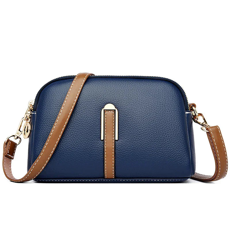 Pénélope | Sac à Bandoulière en Cuir Souple Compact