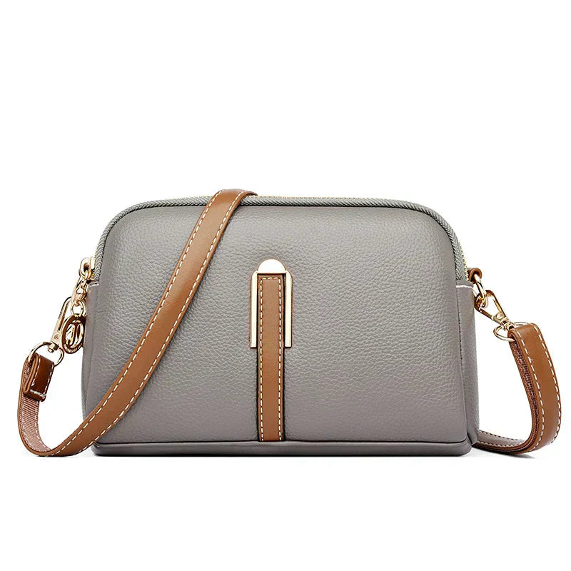 Pénélope | Sac à Bandoulière en Cuir Souple Compact