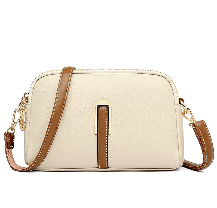 Pénélope | Sac à Bandoulière en Cuir Souple Compact