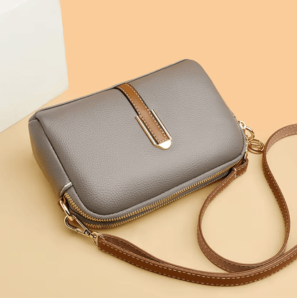Pénélope | Sac à Bandoulière en Cuir Souple Compact