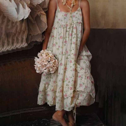 Robe Maxi Barbara Bloem - Élégance Sans Effort