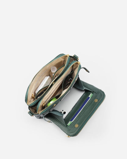 Jovie - Sac à Bandoulière Élégant à Trois Couches