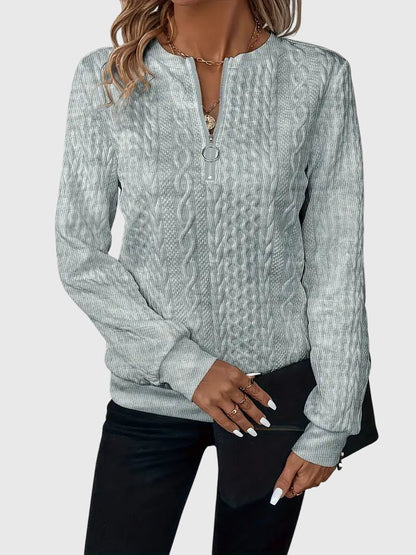 Nora™ | Pull zippé