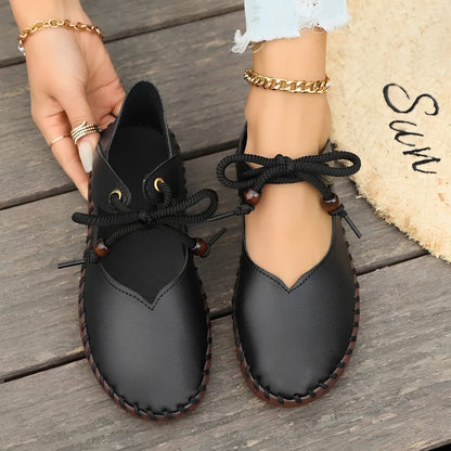 Carla - Chaussures classiques à lacets et semelle souple pour femmes