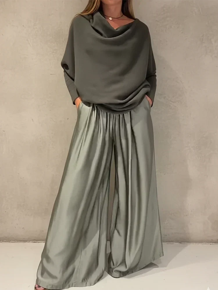 Alba | Ensemble élégant avec design décolleté Bardot