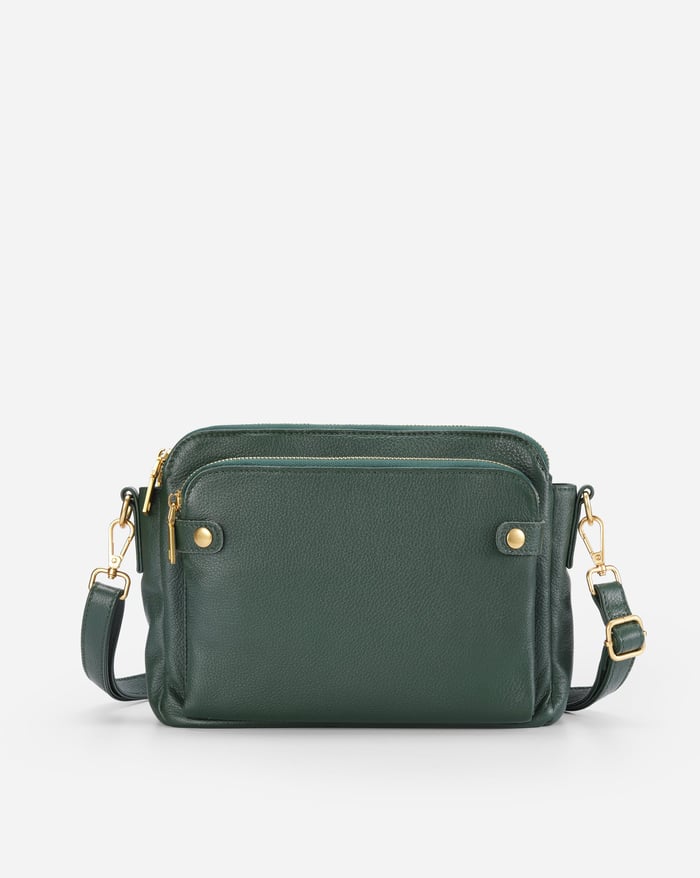 Jovie - Sac à Bandoulière Élégant à Trois Couches