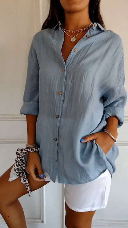 Emily | Blouse Oversize Élégante