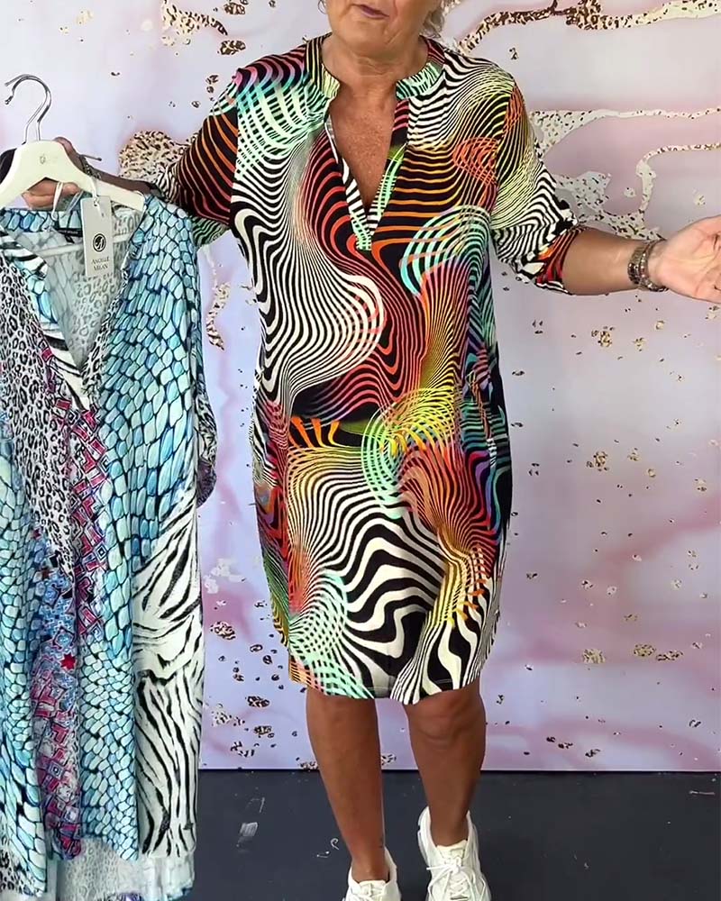 Ria - Robe Colorée