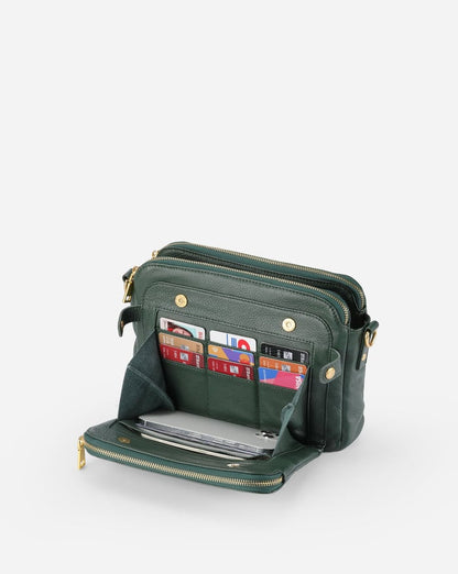 Jovie - Sac à Bandoulière Élégant à Trois Couches