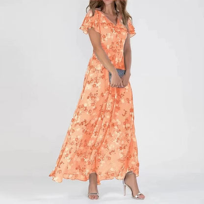 Victoria – Robe maxi d'été à imprimé floral