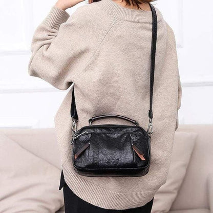 Finbjørg | Petit Sac Polyvalent en Ombre de Cognac Doré