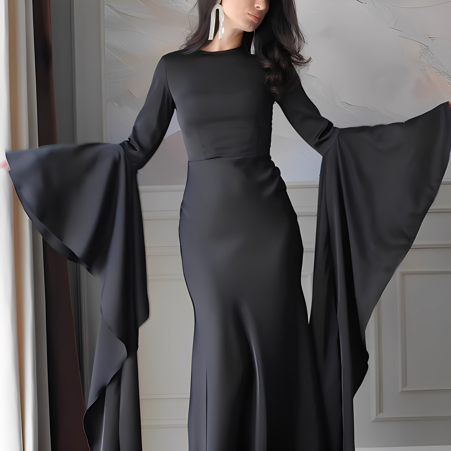 Cosete - Robe élégante à manches longues pour femmes
