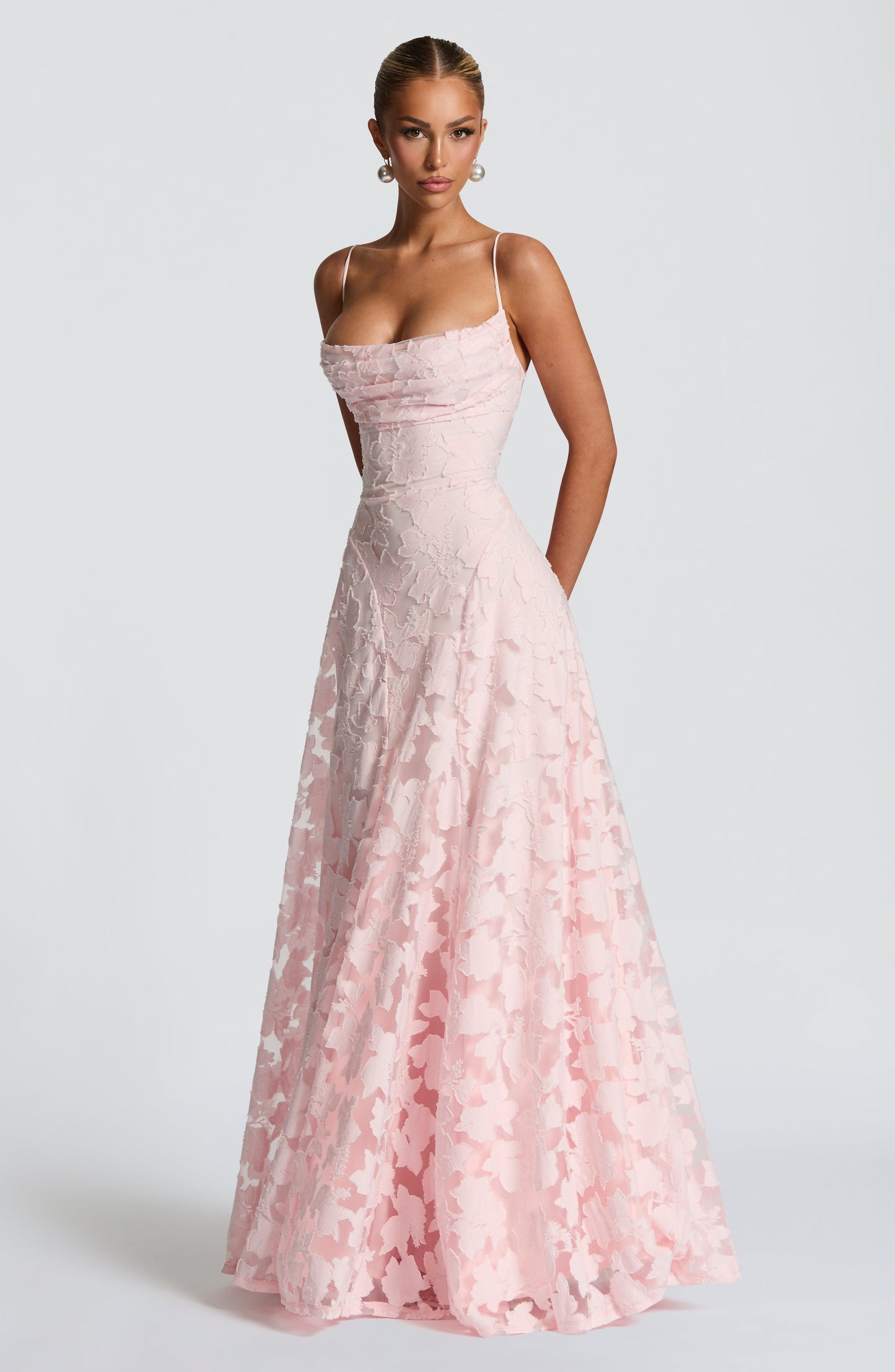 Robe Maxi Corset en Dentelle Eloisa