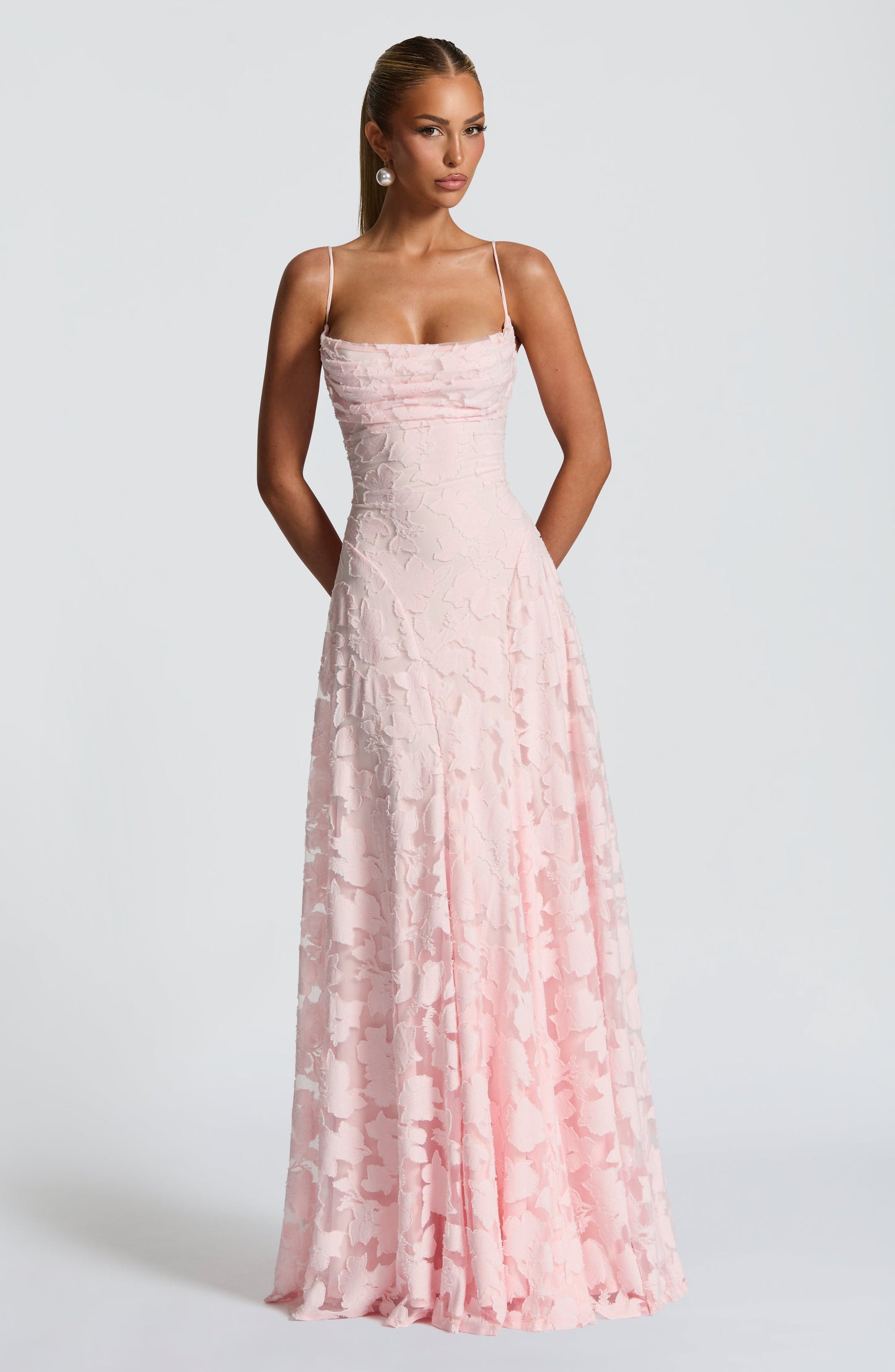 Robe Maxi Corset en Dentelle Eloisa