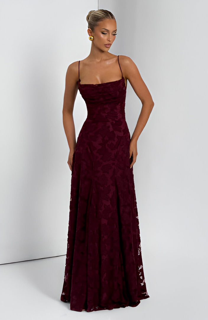 Robe Maxi Corset en Dentelle Eloisa