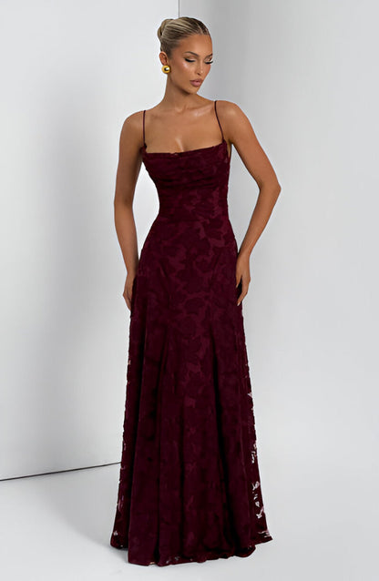 Robe Maxi Corset en Dentelle Eloisa