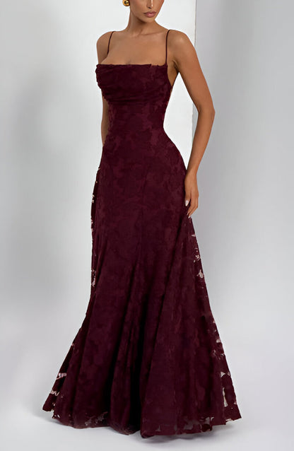 Robe Maxi Corset en Dentelle Eloisa