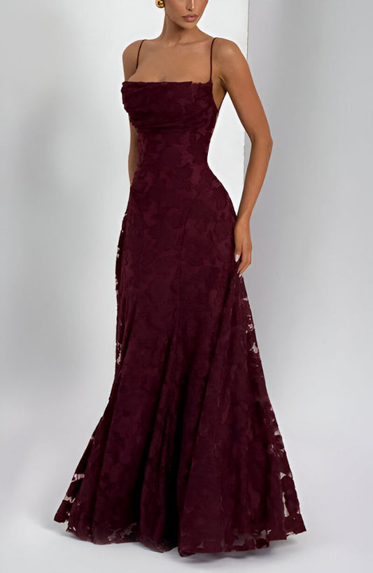 Robe Maxi Corset en Dentelle Eloisa