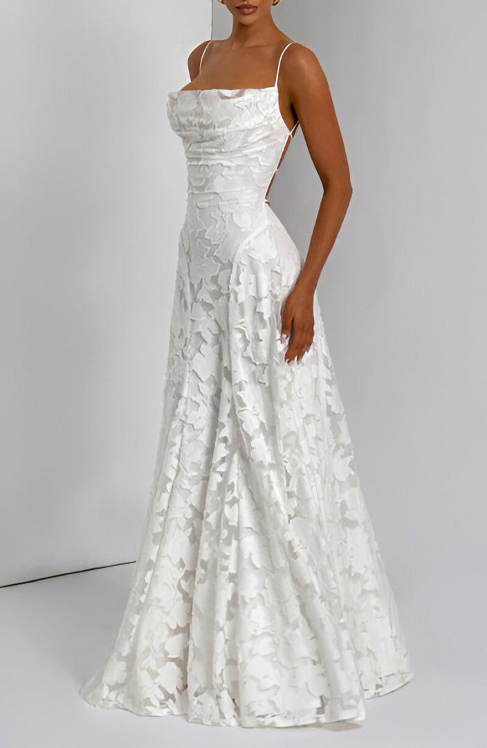 Robe Maxi Corset en Dentelle Eloisa