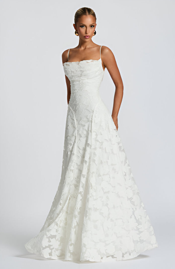 Robe Maxi Corset en Dentelle Eloisa